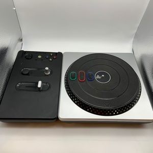 Vintage DJ Hero XBOX 360 Wireless Turntable Controller Untested AS IS For Parts